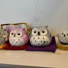 幸福フクロウ7体セット①の画像