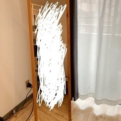 お引き取り予定あり☆無印良品スタンドミラー