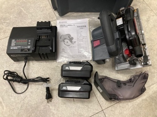 【SALE】KYOCERA　京セラ　充電式集じん兼用丸ノコ　DNW11XR　中古　リサイクルショップ宮崎屋佐土原店24.4.27F