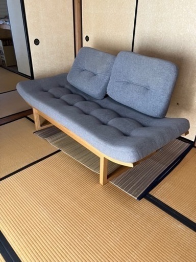 二人掛けソファー　美品