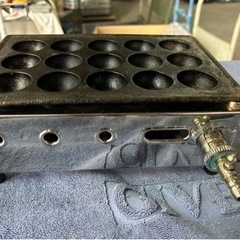ガス高級たこ焼器　こだま(15穴) Y-03都市ガス用の画像