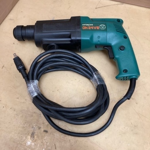 S177 ⭐ 日立工機 24mm ハンマドリル DH24VB 4本ビット付属⭐ 動作確認済 ⭐ クリーニング済