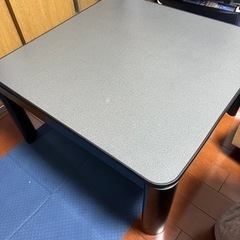 山善　カジュアル こたつ テーブル 75cm x 75cm x 39