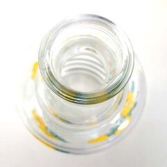 レトロポップ アデリア 花柄 水差し＆グラスセット ナイトセット 冠水瓶 ガラス 桔梗 水仙 ペア ADERIA 札幌市 屯田店の画像
