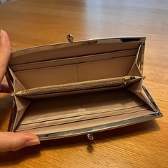 【お話中】TOPKAPI 長財布　グレージュの画像