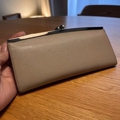 【お話中】TOPKAPI 長財布　グレージュの画像