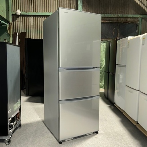 ⭐️TOSHIBA⭐️ノンフロン冷凍冷蔵庫　2019年330L 大阪市近郊配送無料