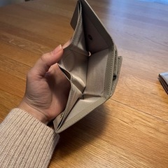 TOPKAPI 三つ折り財布　グレージュの画像