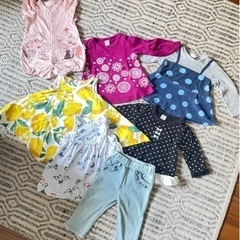【まとめ売り】女の子　保育園　お洋服　80〜95cm 7点