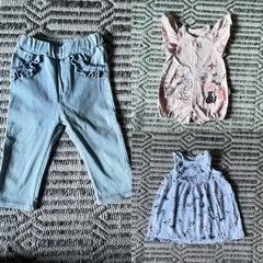 【まとめ売り】女の子　保育園　お洋服　80〜95cm 7点の画像