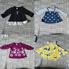 【まとめ売り】女の子　保育園　お洋服　80〜95cm 7点の画像