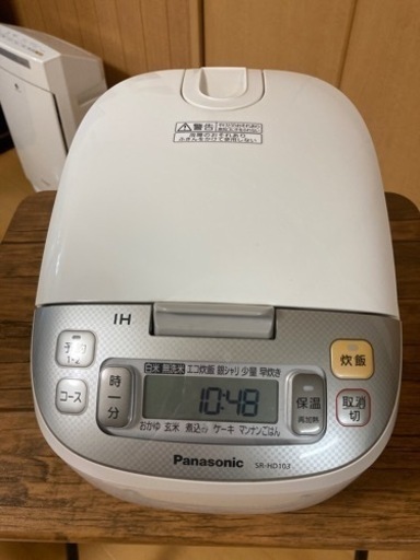 【取引完了】Panasonic  IH5合炊き炊飯器