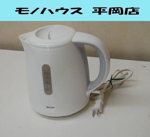 ニトリ 電気ケトル SN-3228 1.2L ホワイト 動作確認済み 電気ポット 湯沸し NITORI 札幌市 清田区 平岡