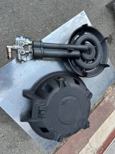 業務用 鋳物コンロ SHOEI SB202 都市ガス 幅330×奥行530×高110(mm) 13mmゴム管 ガスコンロ 五徳コンロ ガス台 厨房機器 店舗用品 大阪 ①
