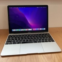 【美品♪】MacBook Retina 2017(A1534)12インチシルバー