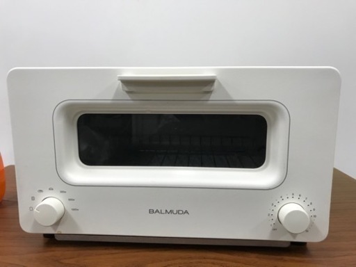 ロ2402-573 バルミューダ スチームトースター K01A-WS 2015年製 汚れあり 中古 通電確認済み