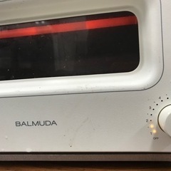 ロ2402-573 バルミューダ スチームトースター K01A-WS 2015年製 汚れあり 中古 通電確認済みの画像