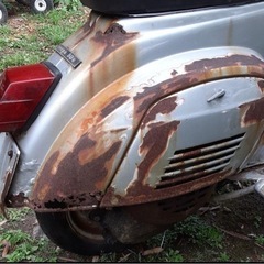 ベスパ　50S エンジン実働　→ 放置　→ 不動　レストアベースの画像