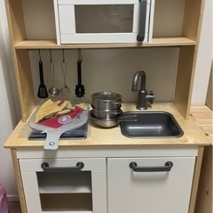 IKEA おままごとキッチンセットの画像