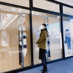 【美品】simplicite ビッグカラーショートコート　の画像