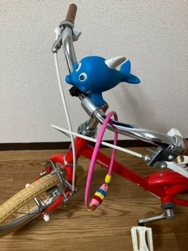little tokyo bike 16インチ　トマト（赤）セット
