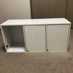 お譲り先様決まりました　ニトリ　3段ボックス(扉付き)