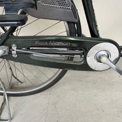 【受渡予定者決定】自転車 ママチャリ 子供乗せ 説明書付きの画像