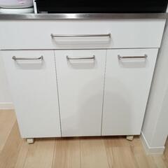 レンジ台　キッチン台　ゴミ箱の画像
