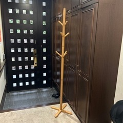 コート掛け 木製