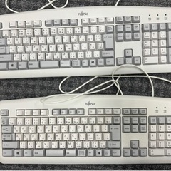 FUJITSU キーボード× 2  動作確認済み　500円　麻布十番網代公園前の画像