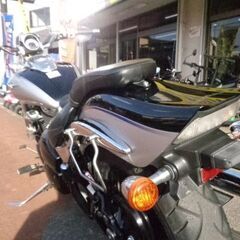 NO.4907 ブルバード４００ 　水冷４サイクルＶツインエンジン　ＥＴＣ付き　ブラック＆シルバー　☆彡の画像