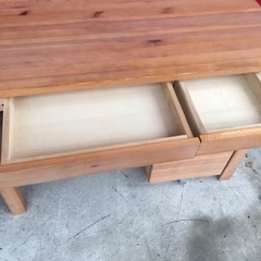 無印良品　パイン材　キャビネット 無印良品 パイン材 デスクセット デスク キャビネット