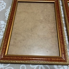 (お引き渡し予定者様決定)額縁差し上げます。2個セットの画像