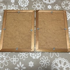 (お引き渡し予定者様決定)額縁差し上げます。2個セットの画像