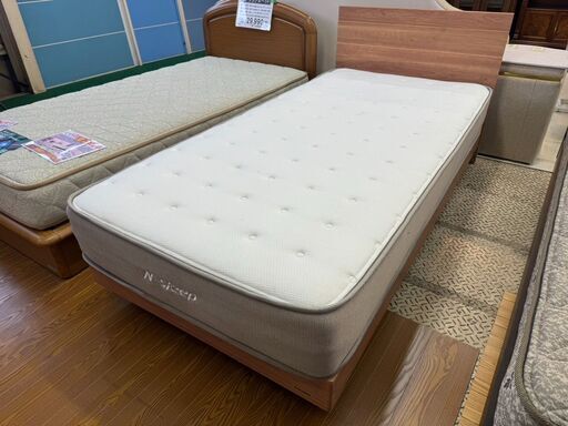 【愛品館八千代店】フランスベッド　ニトリ　シングルベッド　NスリープC3