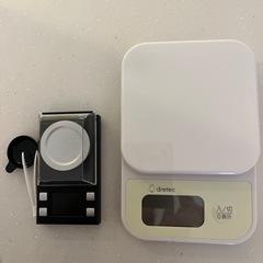 いろいろ便利な！デジタルスケール　2個セットの画像
