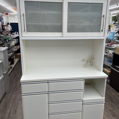 ニトリ 2面食器棚 コンセント対応