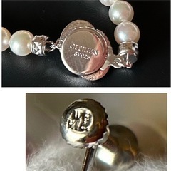 【高級】美品！シチズン CITIZEN 本真珠 パール ネックレス K14WGイヤリングセット silver 宝石鑑別書付 ジュエリーの画像
