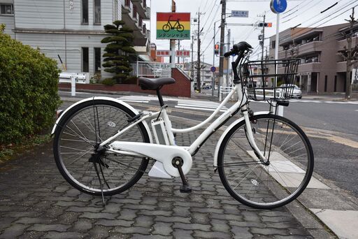 中古車 電動アシスト自転車 ヤマハ  パス アミ　26インチ【 名東店在庫品】