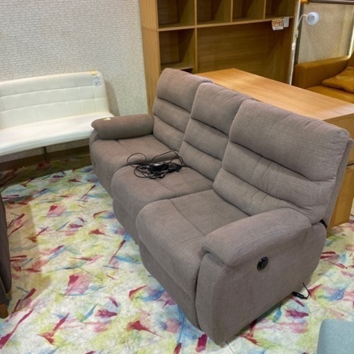 《良いやつ》電動リクライニングソファ　3P 2p