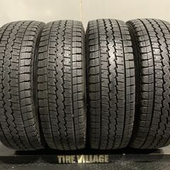 DUNLOP WINTER MAXX SV01 195/80R15 107/105L LT スタッドレス 4本 19年製 バリ溝 ハイエース キャラバン等　(MTM298)クレジットカード QRコード決済可能