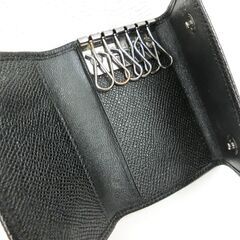 【おみせっち】DOLCE&GABBANA 6連キーケース レザーブラック ドルチェ&ガッバーナの画像
