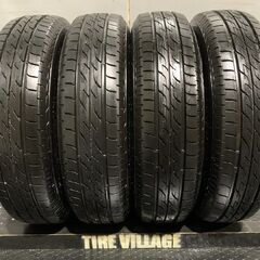 BS BRIDGESTONE NEXTRY 155/80R13 13インチ 夏タイヤ 4本 バリ溝 パッソ ヴィッツ ブーン等　(MTN299)クレジットカード QRコード決済可能
