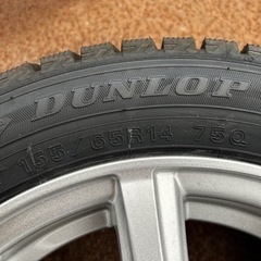 軽自動車用　中古スタッドレスタイヤの画像