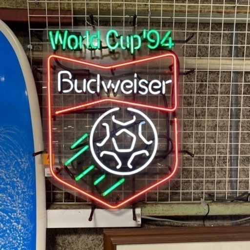 《インテリア》バドワイザー看板　W杯94年バージョン