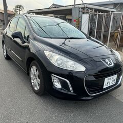 プジョー 308 プレミアム 認定中古車 ディーラー整備記録簿あ...