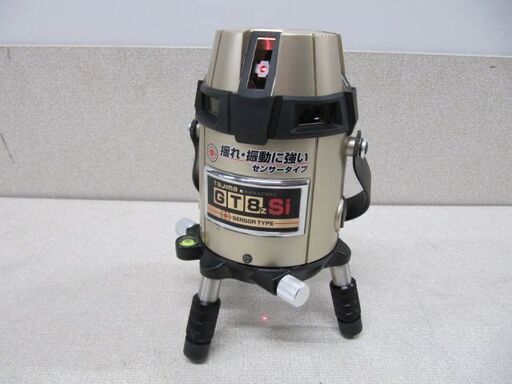 ?【電動工具】美品!! TAJIMA レーザー墨出し器 GT8Z Si センサータイプ 【地域最大電動工具高価買取アールワン田川】