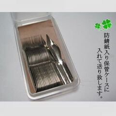 49.替えペン先 【 ゼブラ・日本字ペン　№2585 】クローム　20本　防錆紙入ケース「つけペンビギナー」に最適なペン先。漫画用にも人気の画像