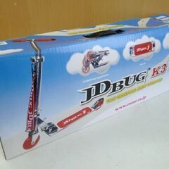 新品 青 キックスクーター JD BUG K3 ブルー (対象年齢5歳以上) 60kgまで キックボード 2輪 おもちゃ 札幌 北20条店の画像
