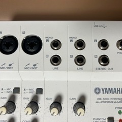 YAMAHA AUDIOGRAM 6 オーディオインターフェイスの画像